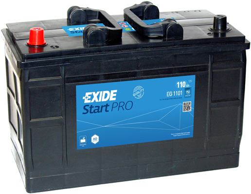 Baterie de pornire EG1101 EXIDE 12V 110Ah